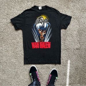Vintage Van Halen 1986 Tour 5150 Single Stitch Tee